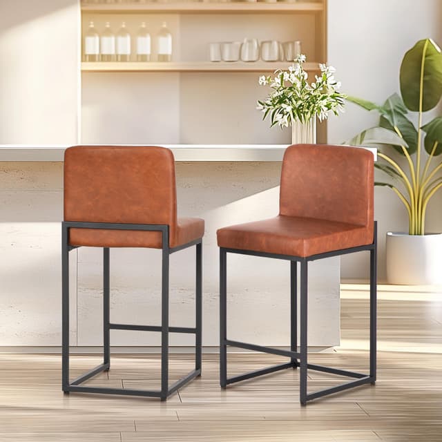 🌟 Mega-Deal! ALPHA HOME Schminkhocker, Schminktisch Hocker, 2 Barhocker Tresenhocker 🌟