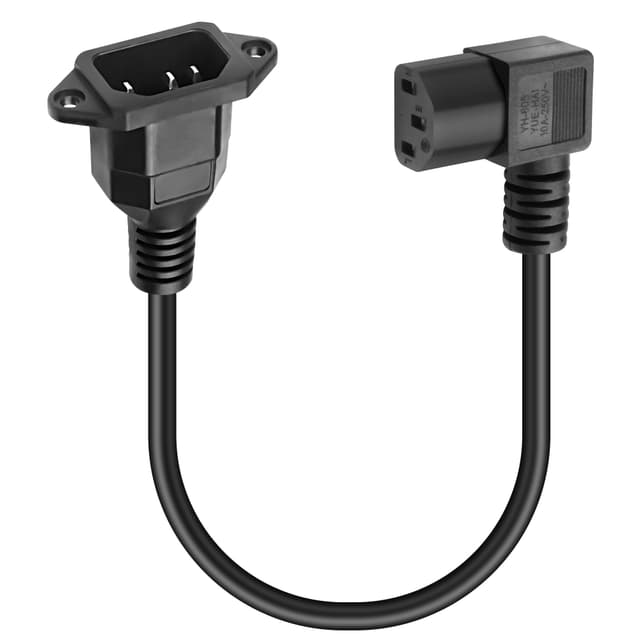 MEIRIYFA 90 Grad C13 auf C14 Netzteil Adapter Kabel 🌟