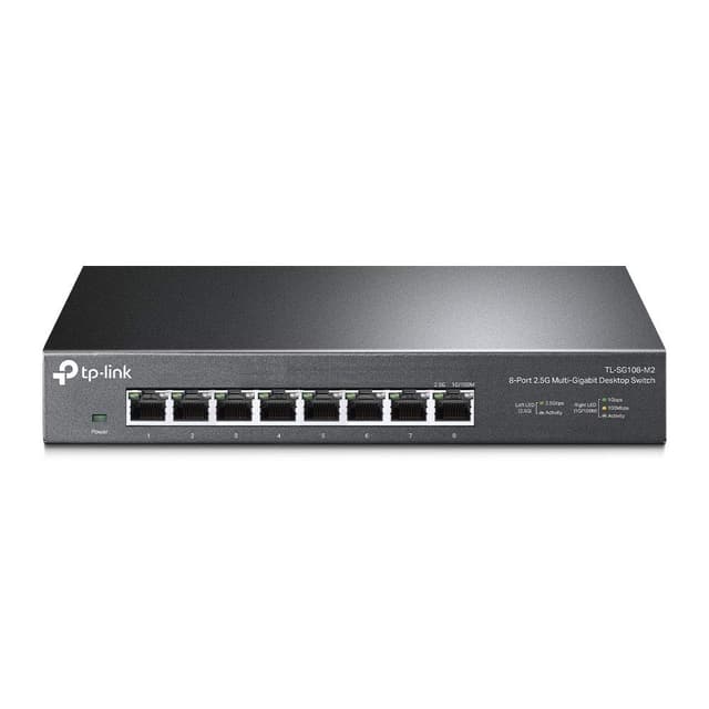 TP-Link TL-SG108-M2 8× 2.5-Gigabit Ports Ethernet LAN Switch ⚡️🎮📶