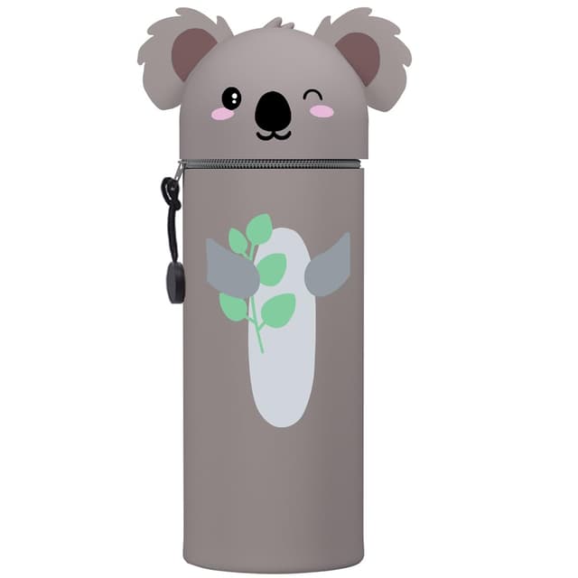 DGTSYAL 2 in 1 Weiche Federmäppchen - Kawaii Tischstifthalter 🦄