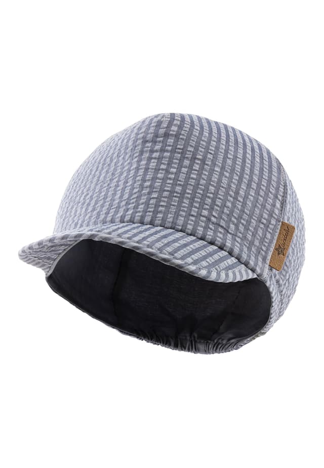 Sparangebot! 😎 Sterntaler Schirmmütze Streifen - Jungen Mütze aus Seersucker