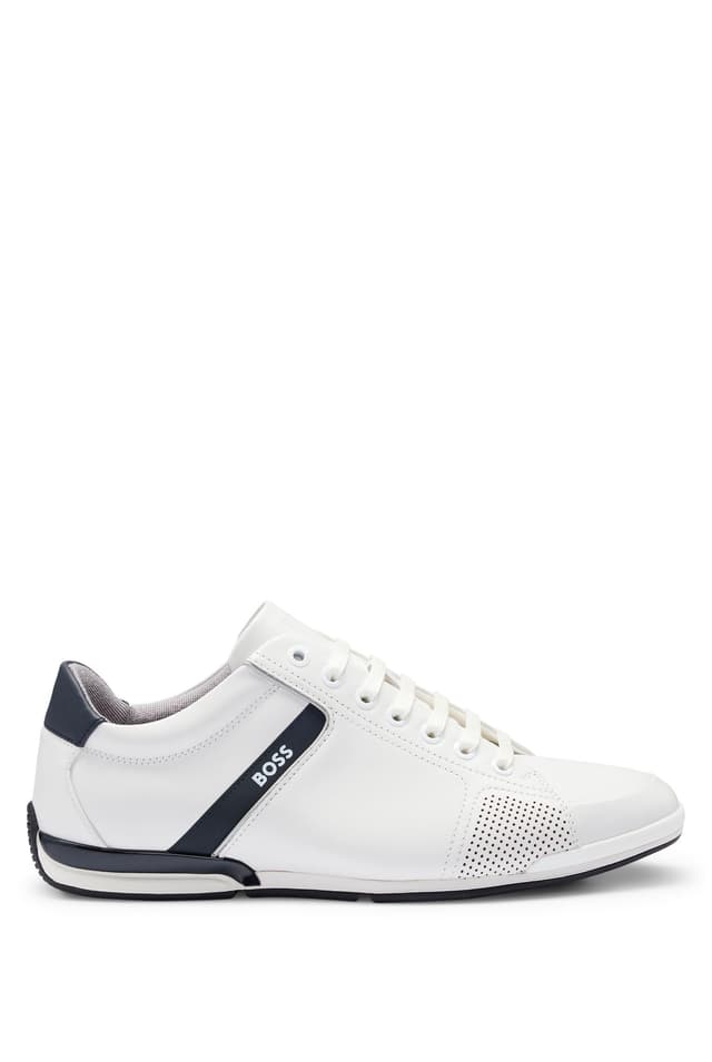 🔥 BOSS Herren Saturn Lowp Ledersneakers! Nur 97.96€!