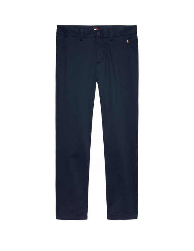 Tommy Jeans Herren Chino Hose Austin Stretch 32W / 34L Blau 🌟 Angebotspreis 56.99€
