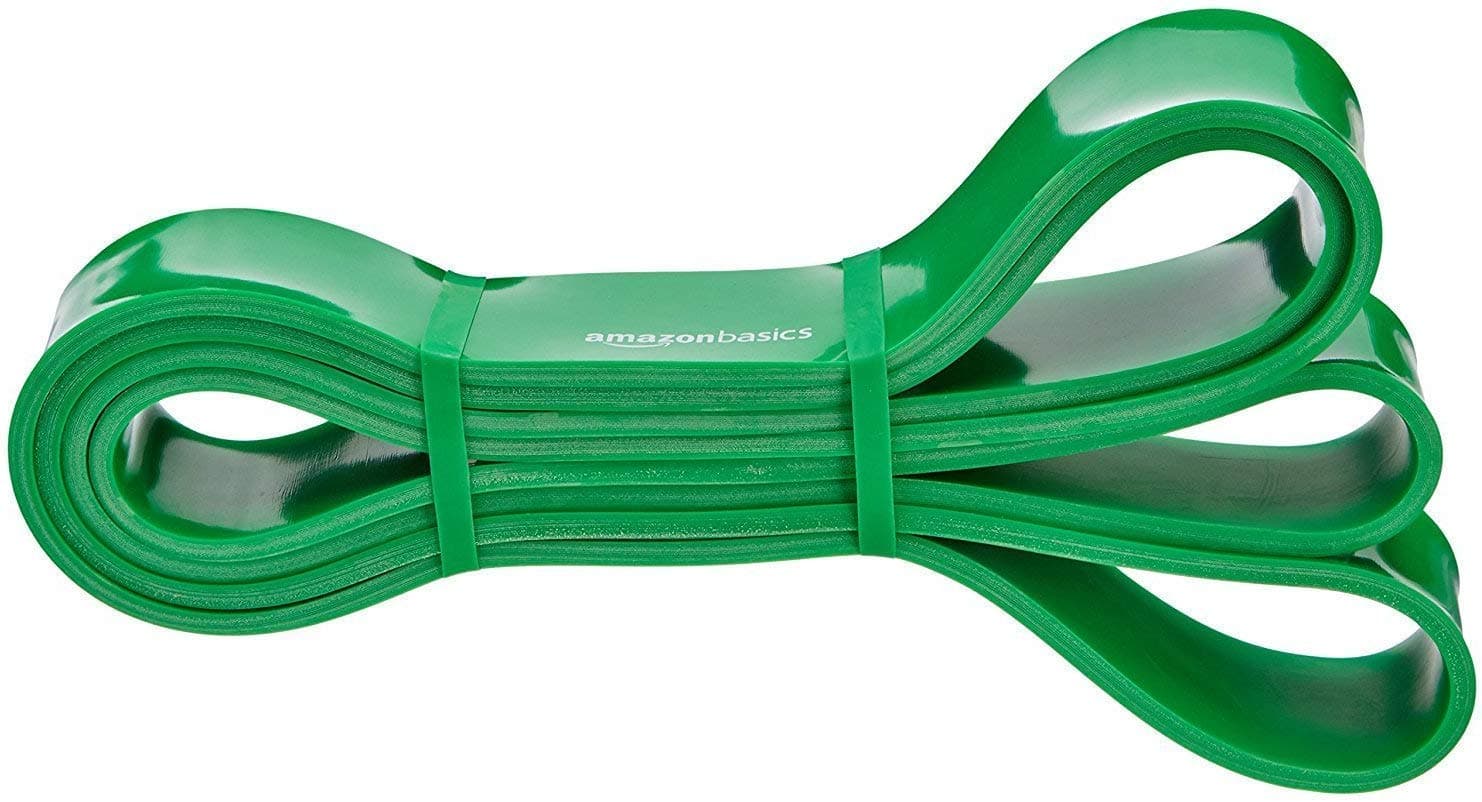 🏋️‍♂️ Amazon Basics Fitnessband, Widerstandsband 22.6 - 56.6 kg Grün 🟢