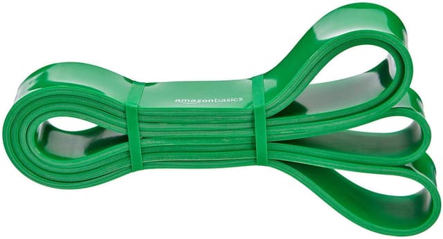 🏋️‍♂️ Amazon Basics Fitnessband, Widerstandsband 22.6 - 56.6 kg Grün 🟢