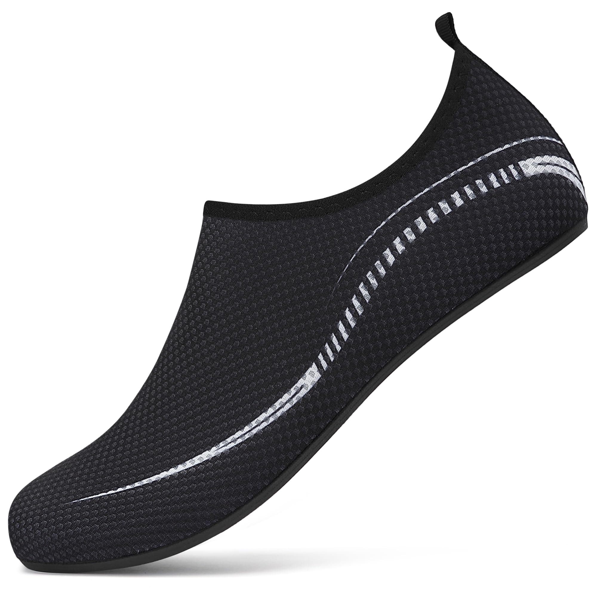 🌊👣 VOLHAL Badeschuh Damen Herren Wasserschuhe Neoprenschuhe 45 EU 788 Schwarz