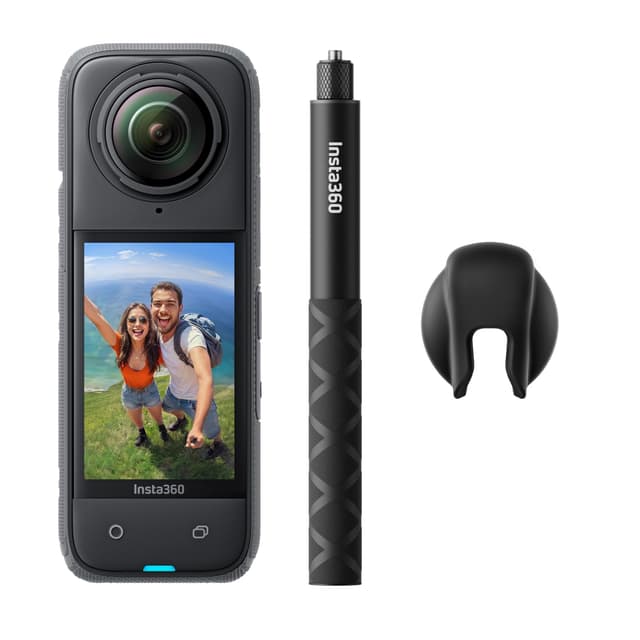 Insta360 X4 Auf Geht's-Bundle 🎥🌊 - Wasserdichte 8K 360°-Action-Cam