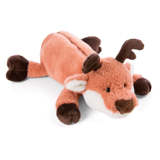 NICI Rentier Jonte Mäppchen - Kuscheliges Plüschmäppchen 🦌