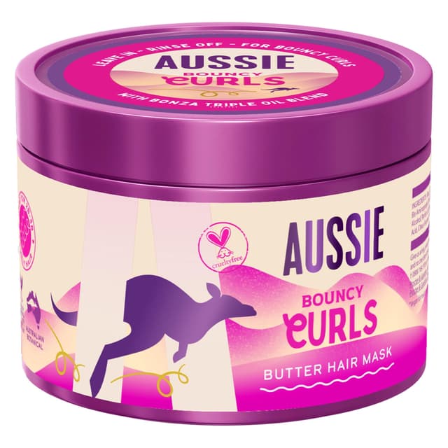 Aussie Bouncy Curls Butter Haarmaske 500ml 🌀🥥🌿