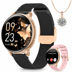 Sanorum Smartwatch Damen - Elegantes und Modisches Design in Harmonie mit dem Klassischen