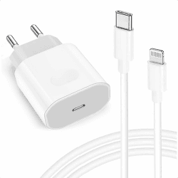📱⚡️ iPhone Schnellladegerät und Ladekabel Schnellladekabel für iPhone 14 13 12 11 Pro Max Plus Mini/SE/XR/X/XS/Pad,25W USB C Ladegerät mit 2M Kabel Fast Charger Netzteil Stecker Adapter X-Large