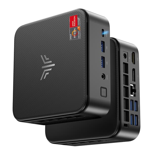 NiPoGi Mini PC 32GB DDR4 1TB SSD, AMD Ryzen 7 5825U Micro Desktop Computer