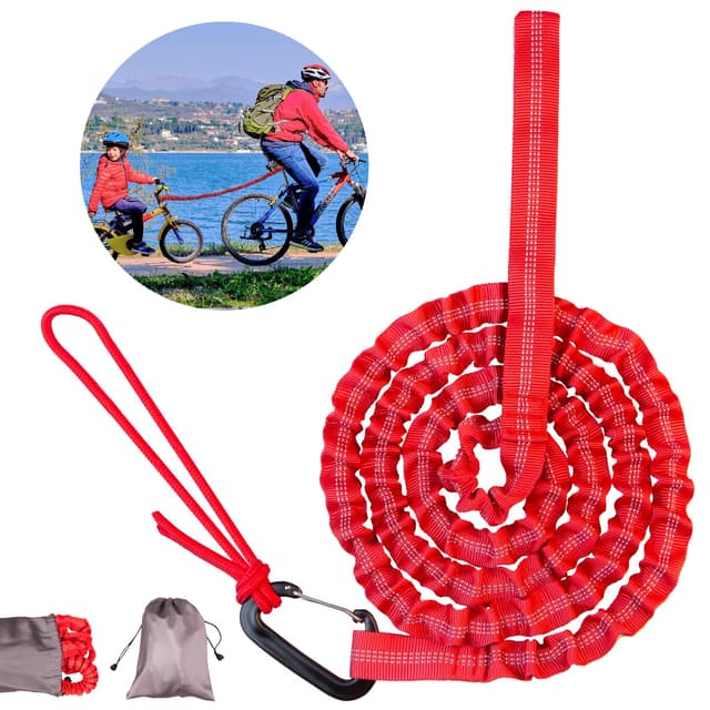 🚴🏼‍♂️ Abschleppseil Fahrrad Kinder - Elastisch & Strapazierfähig 🚴🏼‍♀️