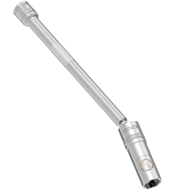 LEXIVON Zündkerzenschlüssel für Zündkerzen 16mm Aufnahme - 25cm Gesamtlänge 🔧🚗