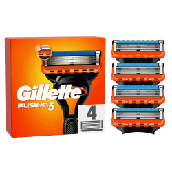 🔥 Gillette Fusion 5 Rasierklingen | 4 Ersatzklingen für Nassrasierer Herren 🪒