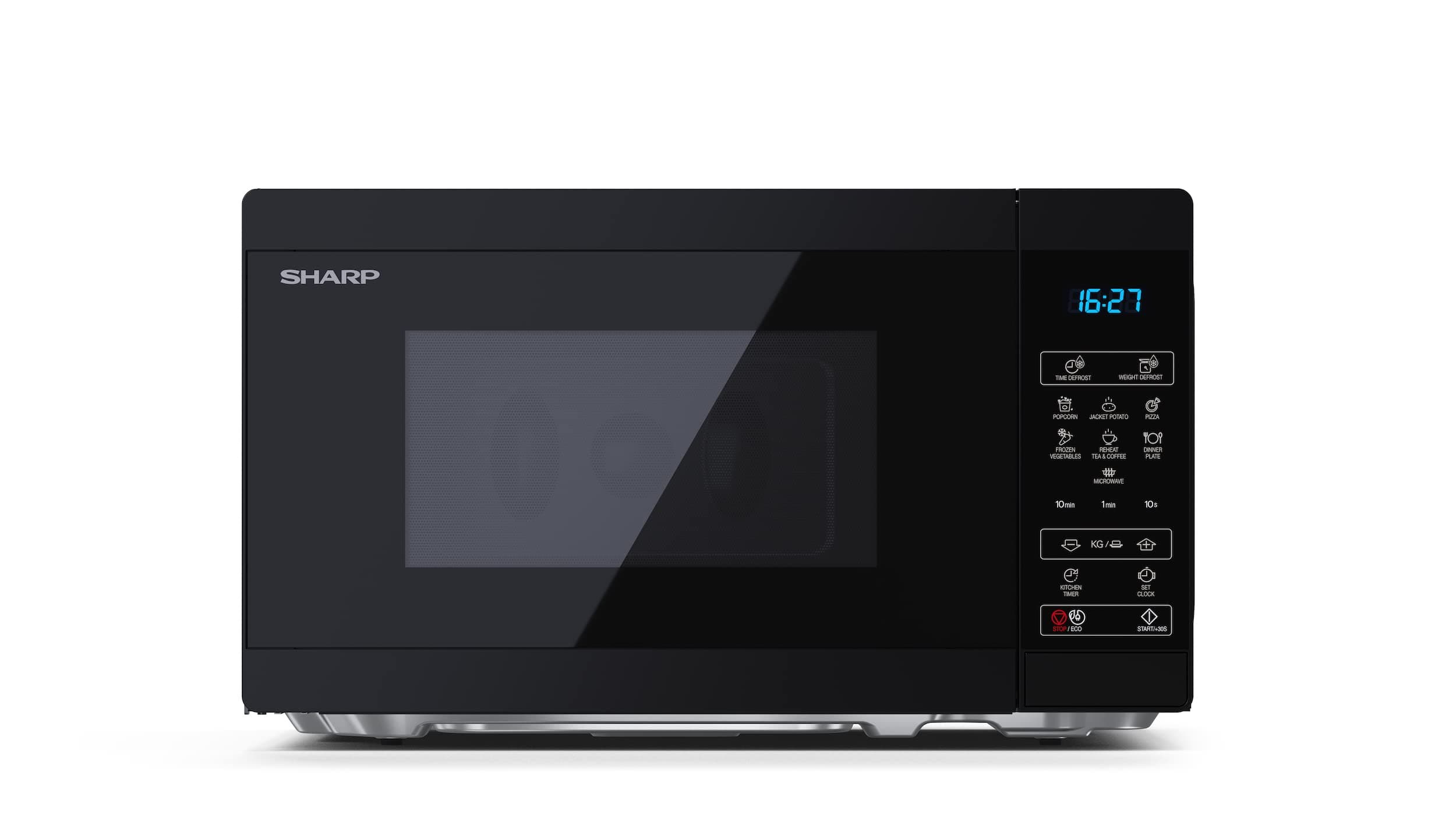 🔥ANGEBOT: SHARP MS02E Mikrowelle in schwarz Piano-schwarz 🖤