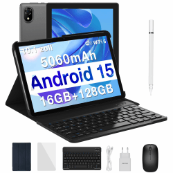DOOGEE U10 Android 15 Tablet 10 Zoll mit Tastatur und Zubehör