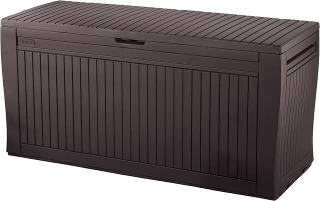🌟 Super Angebot! Keter 231317 Comfy Box, Braun, 116.7 x 44.7 x 57 cm Single Comfy Braun 🌟