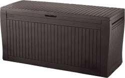 🌟 Super Angebot! Keter 231317 Comfy Box, Braun, 116.7 x 44.7 x 57 cm Single Comfy Braun 🌟