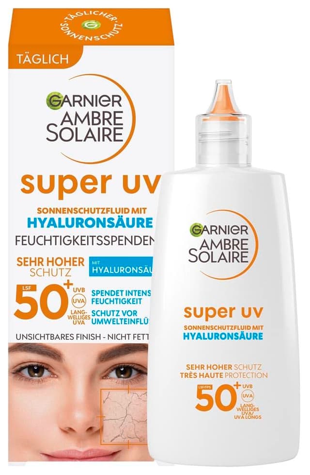 Garnier Ambre Solaire LSF 50+ Super UV Fluid 🌞🌿