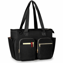 🎒 Prokva Lehrertasche mit Laptopfach | Große Lehrer Tragetasche für Frauen