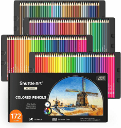 Shuttle Art 172 Buntstifte Set 🎨🖍️