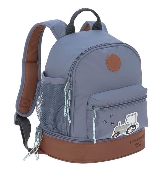🎒🚜 LÄSSIG Kinderrucksack mit Brustgurt Kindergartentasche Kindergartenrucksack 6,5L ab 3 Jahren/Mini Backpack Adventure Tractor 🚜🎒