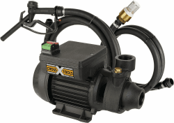 🔧 CROSS TOOLS 550W Kraftstoffpumpe - Dieselpumpe für Diesel Biokraftstoffe mit 35m Förderhöhe 2.100 l/h Fördermenge Messinglaufrad Thermo-Überlastschutz, MultiOil 35 m, 68800 Deal