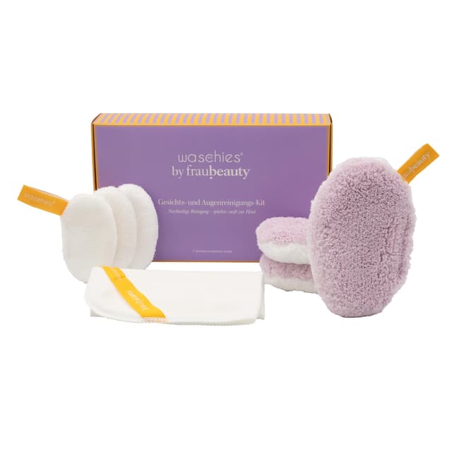 🌸🌿 Fraubeauty Waschies Reinigungsset - Exklusive Augen- & Reinigungspads