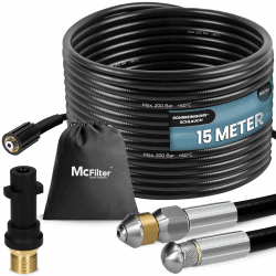 🚀 McFilter Universal Rohrreinigungsschlauch Set, 15m, 200 bar - Top Angebot!