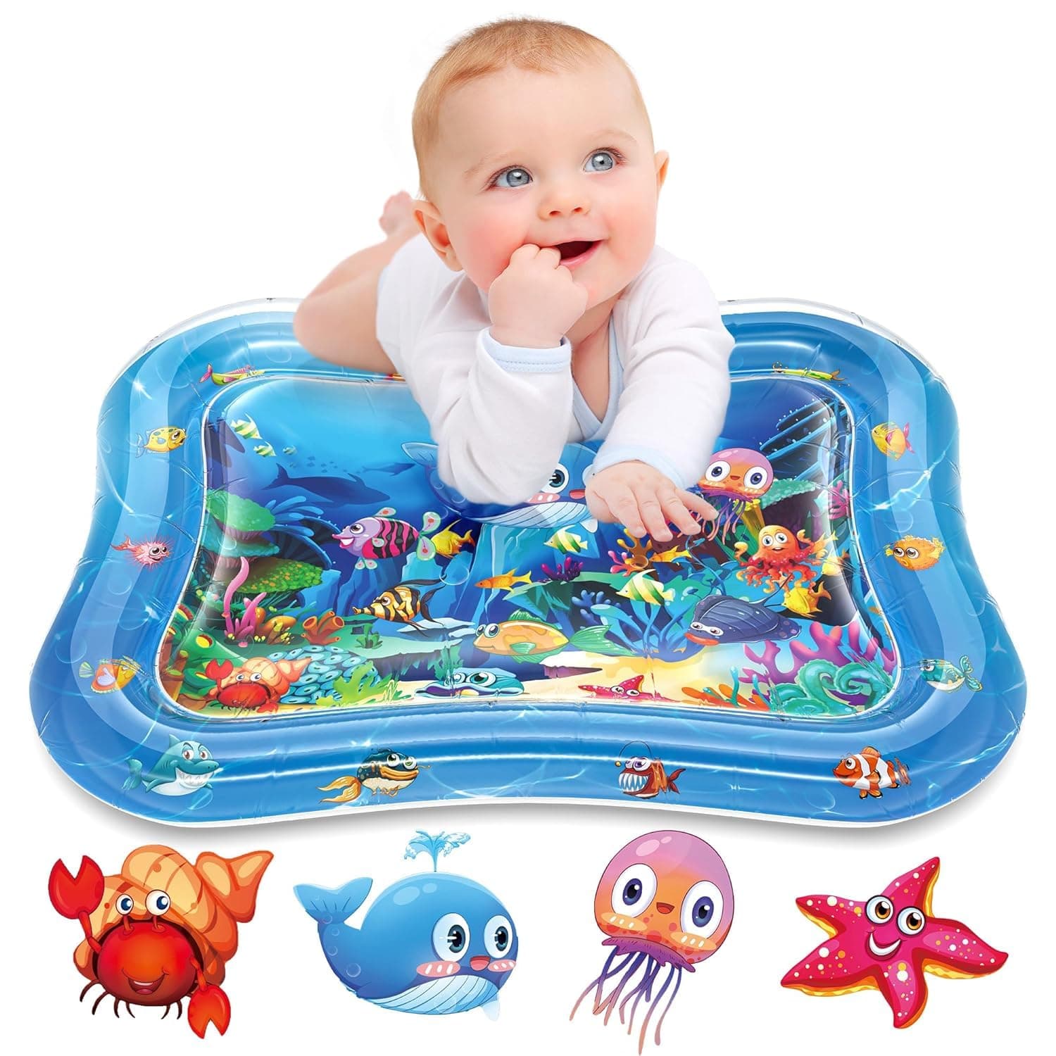 👶🌊 Infinno Wassermatte Baby - Spielmatte für sensorische Entwicklung