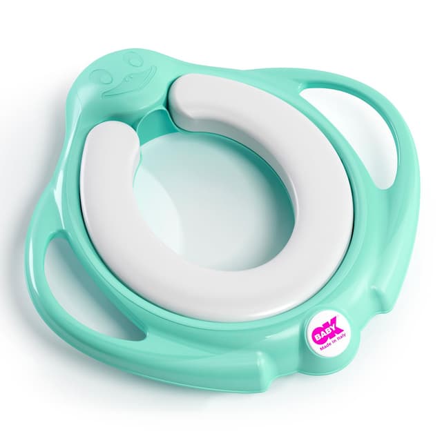 🚽 OKBABY Weicher Toilettensitzverkleinerer - Türkis 80800944 Hellblau
