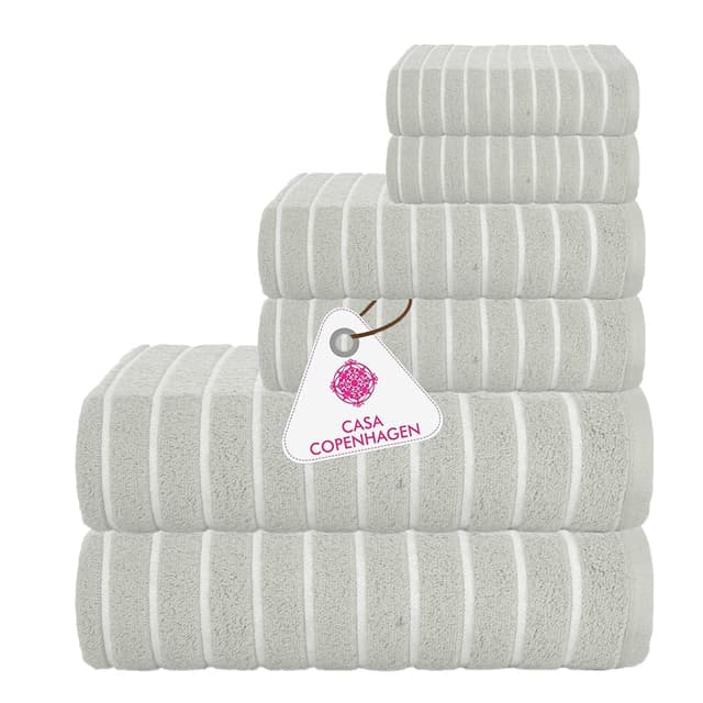 Angebot: Casa Copenhagen Ekstatisches 6-teiliges Handtuchset 🛁🌿💜