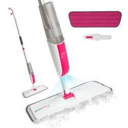 MySimaa Wischmopp Bodenwischer mit Waschbaren Pads 2-in-1-Bodenwischer 🌟