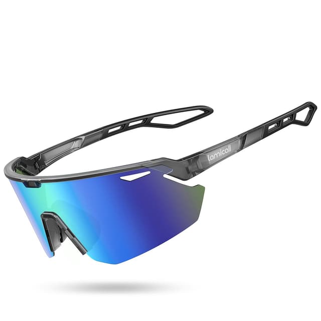 Lamicall Schnelle Brille Herren & Damen - Polarisierte Sportbrille mit UV400-Schutz 😎🚴