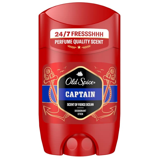 Old Spice Captain Deostick für Männer 50 ml - 24/7 FRISCHHHEEEE 🌊😎