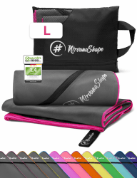 🌊🏋️‍♂️ NirvanaShape Mikrofaser Handtuch - Perfekt für Baden, Reisen & Fitness