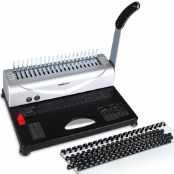 📚🔗 MAKEASY Bindegerät & Bindemaschine 21 Löcher - Angebot Version 2.0