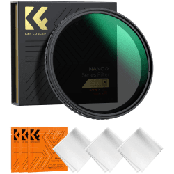 K&F Concept Nano-X Serie ND Filter 72mm Variabler Graufilter ND2-32 😎