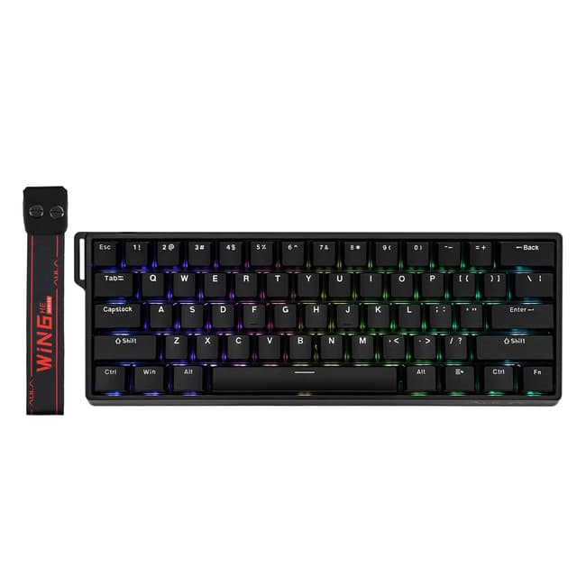 EPOMAKER Aula WIN60 HE 60% Verkabelte Magnettastatur mit Einstellbarer Betätigung 🔥🎮