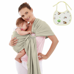 Aolso Tragetuch Baby - Verstellbare Ergonomische Babytrage 🌟
