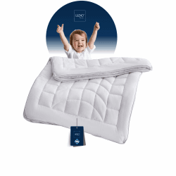 LILENO HOME Kinder 4-Jahreszeiten Bettdecke 100x135 cm - CoolComfort Klimanetz