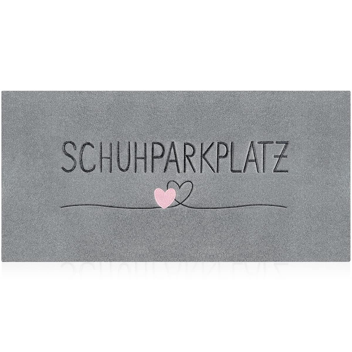 AZZKANG Graue Fußmatte 120 x 45 cm für den Außenbereich 😍🏡