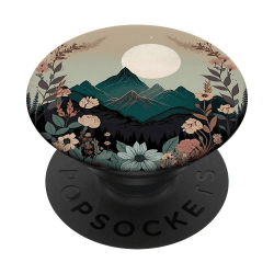 🌸🍃 Boho Chic Floral Wreath Forest Nature Mountain Cute Pastel PopSockets Klebender PopGrip Angebot
