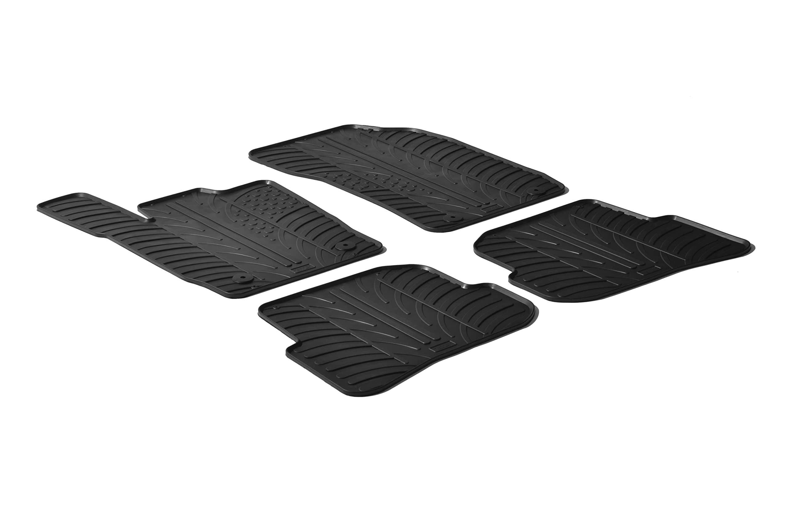 🔥 Super Deal! Satz Gummimatten kompatibel mit Audi A1 2010-2018 🚗