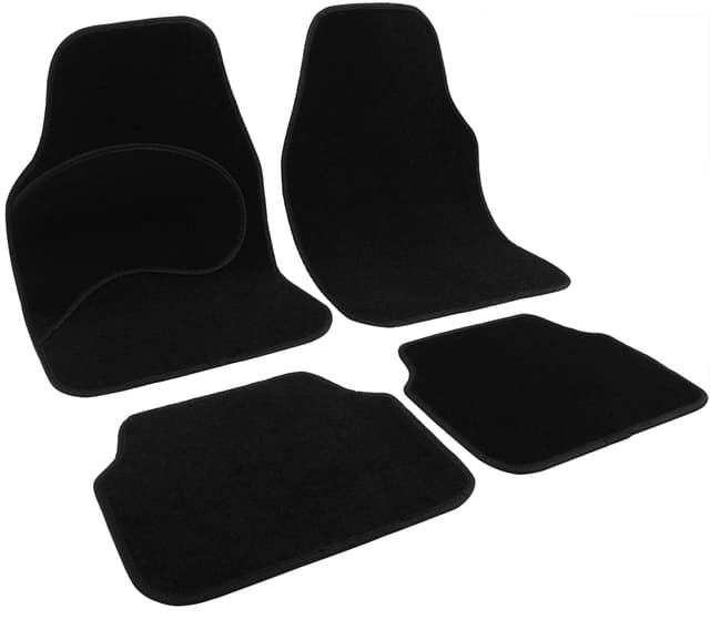 🚗🔥 WOLTU Universal Auto Fußmatten Teppich Matten Stoffmatten Schwarz - Top Deal! 🛒