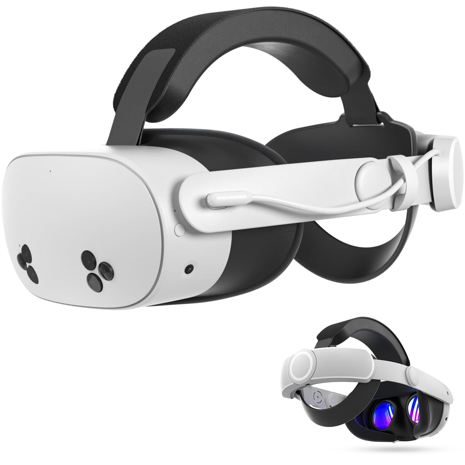 🎮 Maecker VR K3 Batterie Kopfband für Quest 3S - Elite Strap mit 6000 mAh Akku