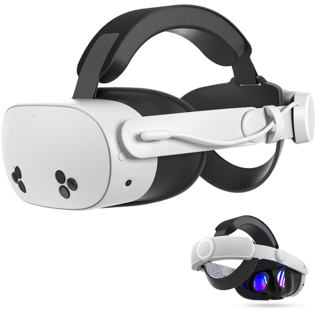 🎮 Maecker VR K3 Batterie Kopfband für Quest 3S - Elite Strap mit 6000 mAh Akku
