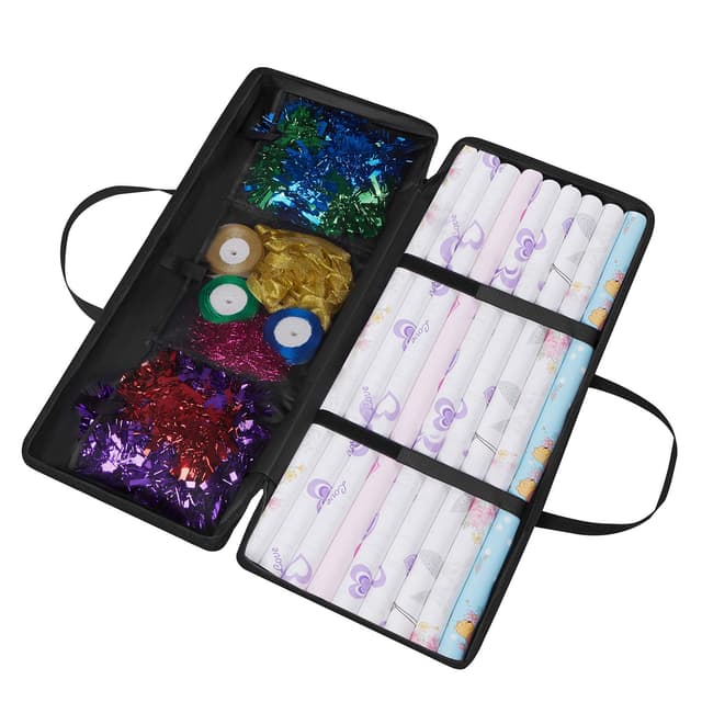 🎁 Dokon Aufbewahrungstasche für Geschenkpapier - Wasserabweisend und Robust