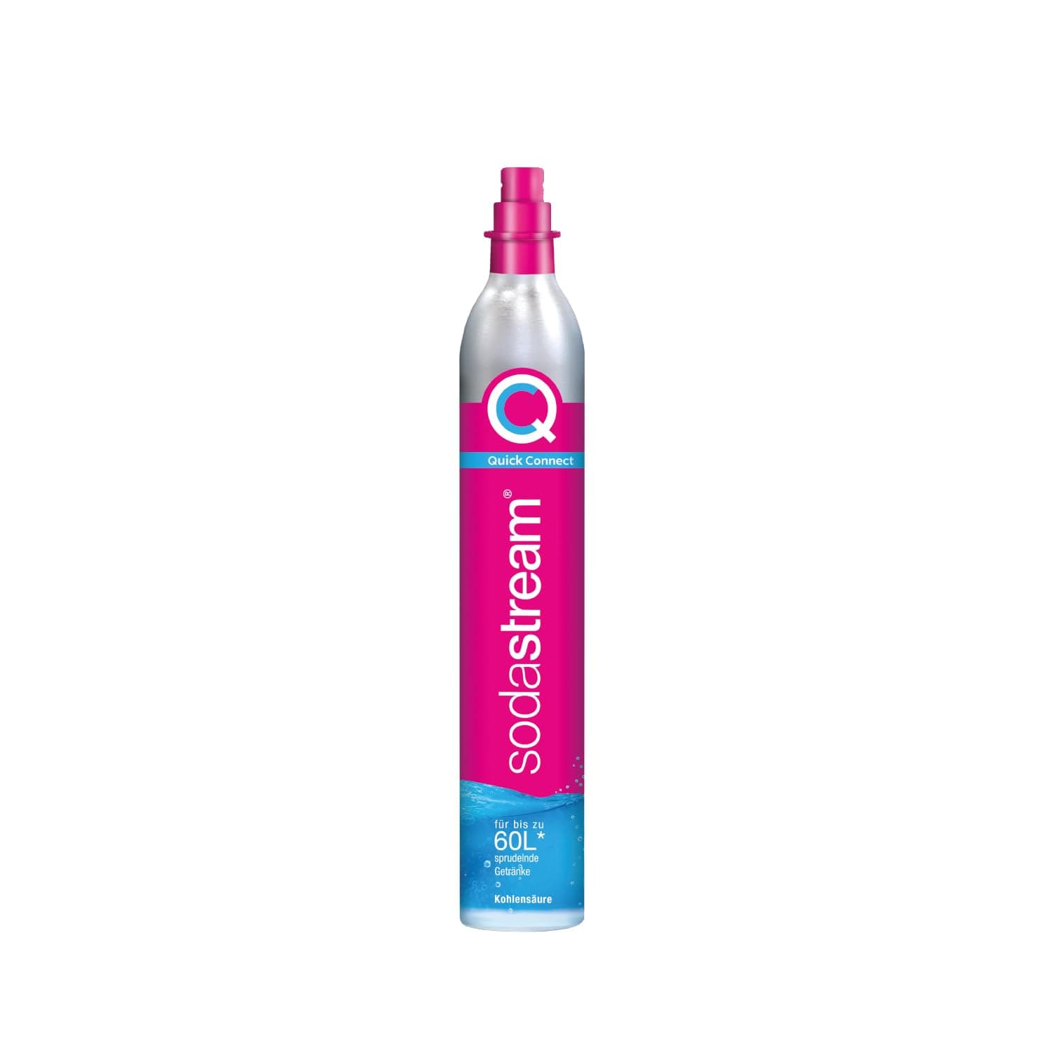 🥤 SodaStream Quick Connect Reservezylinder | Bis zu 60L gesprudeltes Wasser